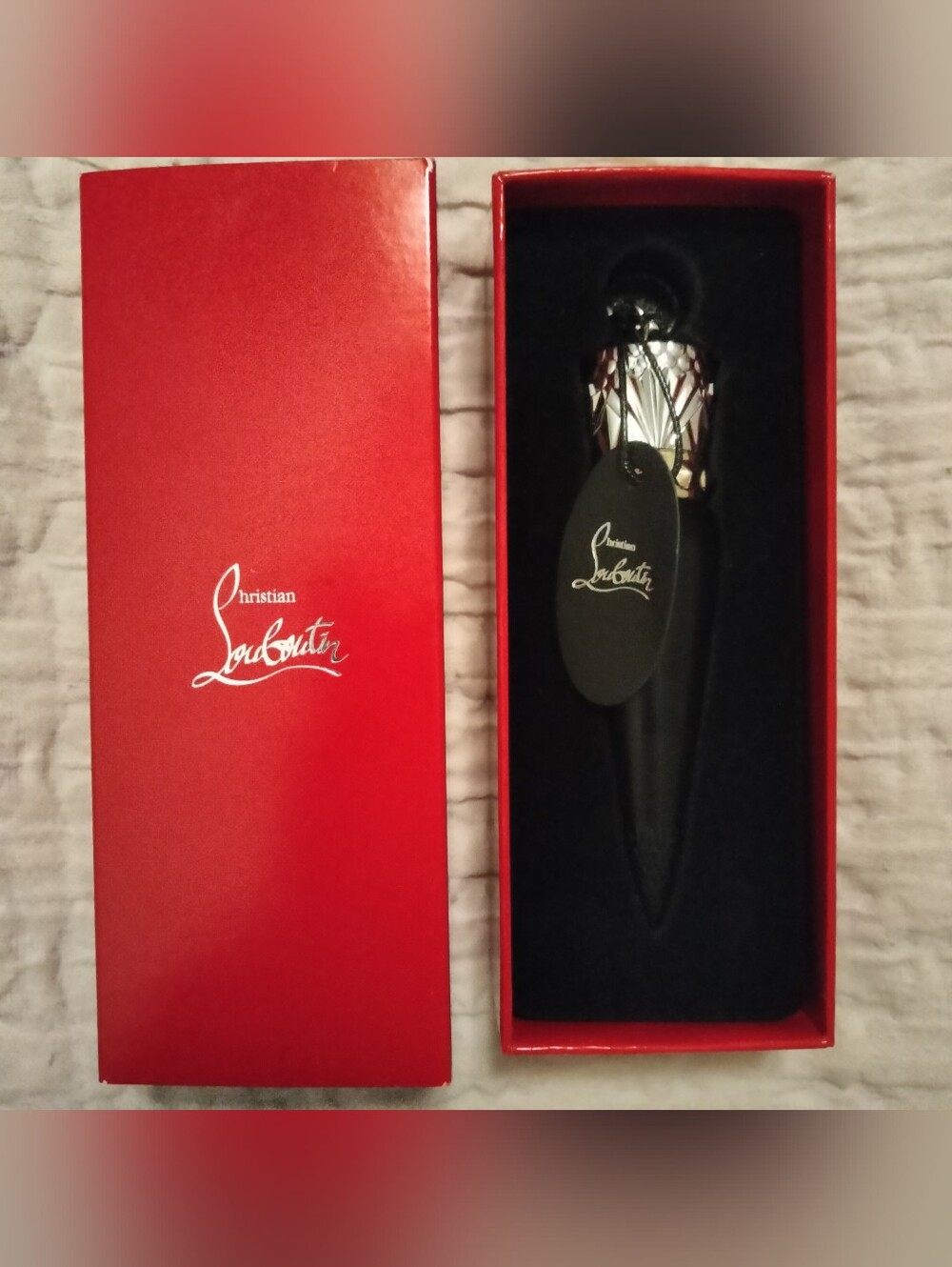 Christian Louboutin Velvet Matte Lipstick 001M NIB